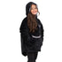 Snuggs Kids Blanket Hoodie Black عربية فول